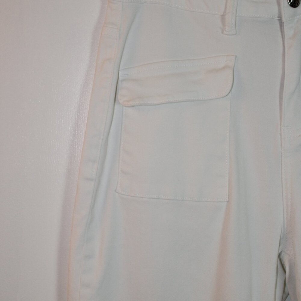 Dokotoo Sailor White Jeans Wide Leg Size 4 - Picture 7 of 12